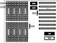 LASER COMPUTER, INC. &nbsp; LASER 8088 MAIN BOARD (VER. 1)