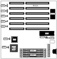 UNIDENTIFIED &nbsp; 386SX-S NON CACHE MAINBOARD MODEL 1
