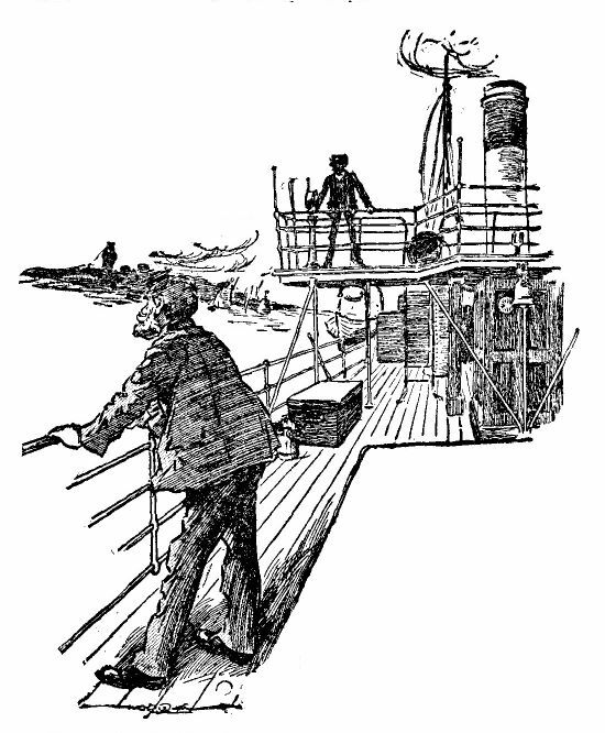 'he Stepped to the Side and Looked Over.' 