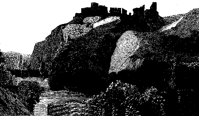 Distant View of Ch&acirc;teau Gaillard