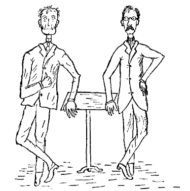 FIELD
AND BALLANTYNE AWAITING THE ARRIVAL OF A BISCUIT FROM NEW BRUNSWICK.