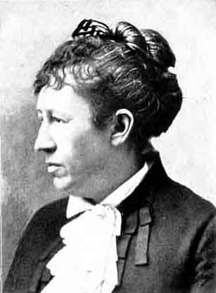 MRS. U.S. GRANT,
From a photograph taken about 1876, when she was mistress of the White
House.