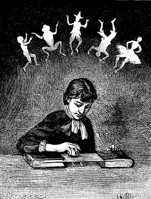  FIG. 1.&mdash;DANCE OF THE ELECTRIFIED PUPPETS.