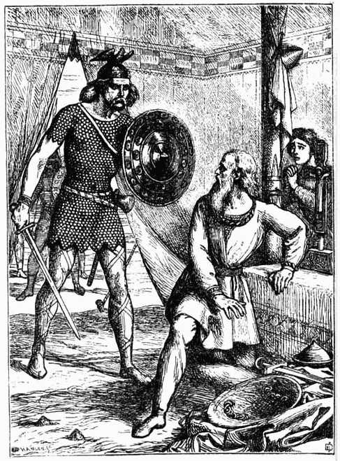 King Brian Boroimh&eacute; killed by the Viking.
