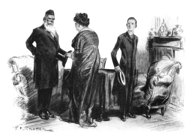 "I feared he was discommoding you," ventured the
Countess, elegantly apologetic.