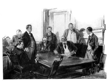 "Oh, put up your trinkets!" said Bean, with a fine
affectation of weariness.