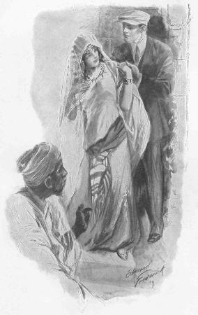 'He found himself staring down into the bright dark
eyes of a girl he had never seen'