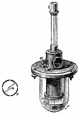 FIG. 4.&mdash;EDELMANN'S QUADRANT ELECTROMETER.
