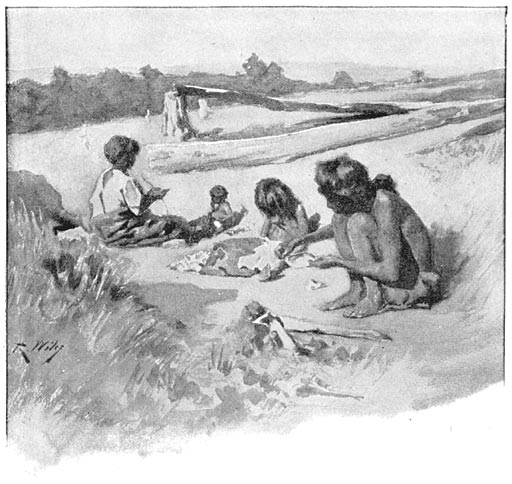 Making Larv&aelig; Ready for the Pot.