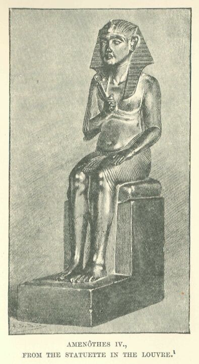 096.jpg Amen�thes Iv., from the Statuette in The Louvre. 