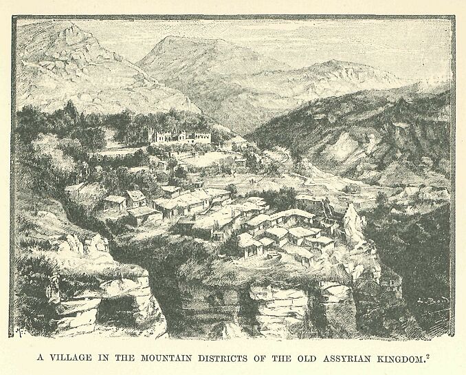 152.jpg a Village in the Mountain Districts of The Old Ass�an Kingdom 