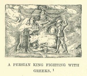 078.jpg a Persian King Fighting With Greeks 
