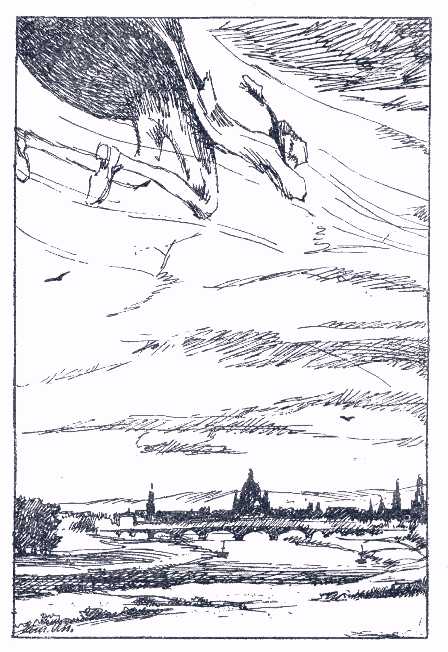 Wie ein gro&szlig;er Vogel