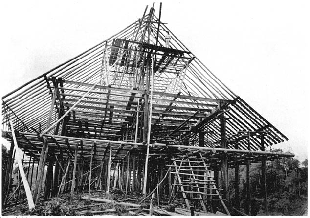 Ger&uuml;st von Kwing Irangs Haus.