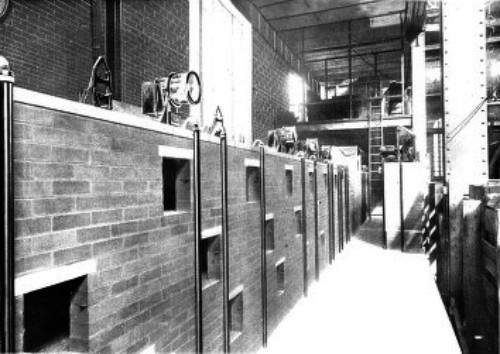 PART OF BUS BAR COMPARTMENTS&mdash;MAIN POWER STATION