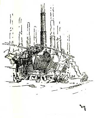 Crude steam engines evolved by Titans when the world was
young.