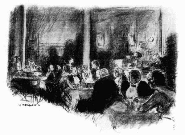 The lights are always lowered at Antoine's when the spectacular Caf&eacute; Boulot Diabolique is served