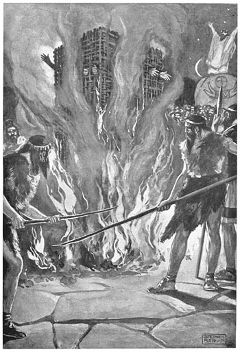 Menschenoffers in Galli&euml;