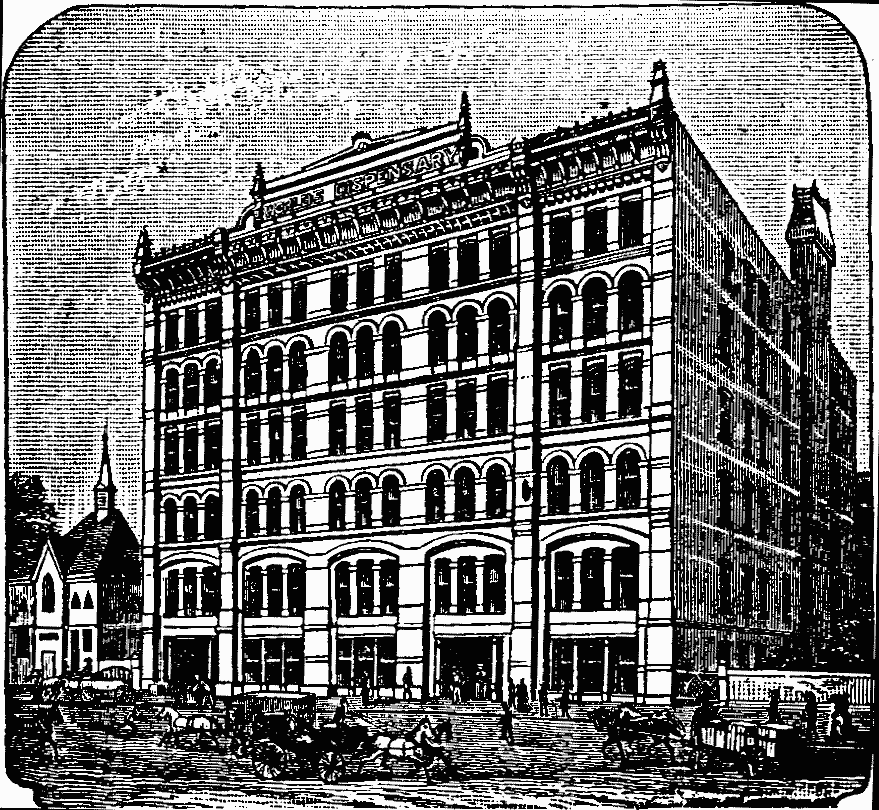 Illustration:
World's Dispensary.