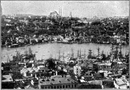 CITY OF CONSTANTINOPLE

The capital of the Turkish government.

COPYRIGHT BY UNDERWOOD & UNDERWOOD, N, Y.