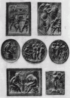 &lowast; Plaketten von Riccio, Meister IO. F., V.&nbsp;Belli u. A.