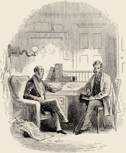 "Then&mdash;then,&mdash;then let her come to me."