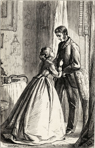 "Before God, my first wish is to free you from
      the misfortune that I have brought on you."