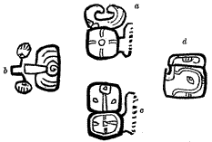 Fig. 1.&mdash;The four cardinal symbols.