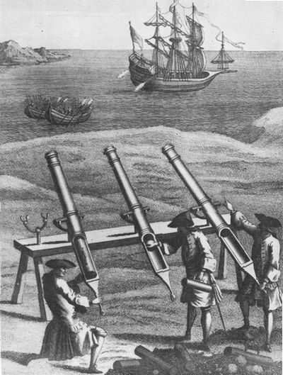 PIERRIERS VULGARLY CALLED PATTEREROS,
from Francis Grose, Military Antiquities, 1796.