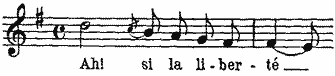 Ah! si la libert�