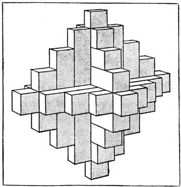 Fig. 369.&mdash;Sketch of the Completed Chinese Puzzle.