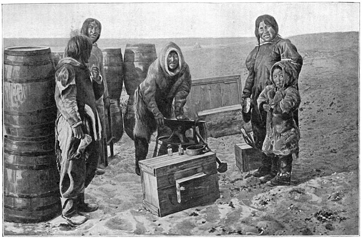 Onze smidse te Port-Gj&ouml;a.