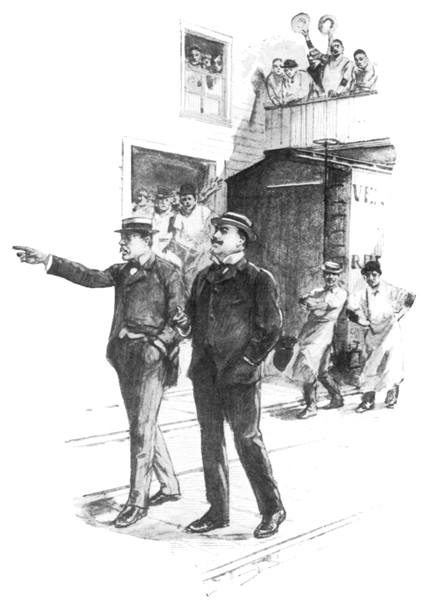 When John L. Sullivan went through the stock yards, it
just simply shut down the plant.