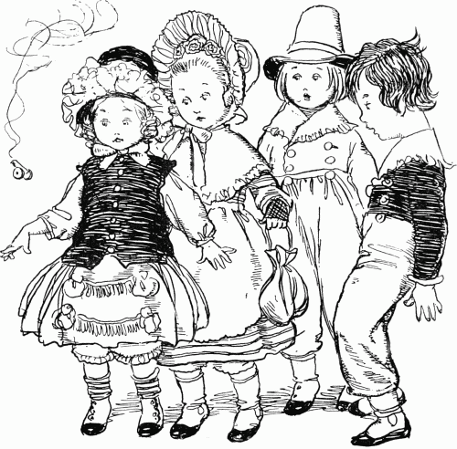 A vow was
entered into between the Colonel and myself that we would cut them out
on the following Wednesday, when walking two and two.