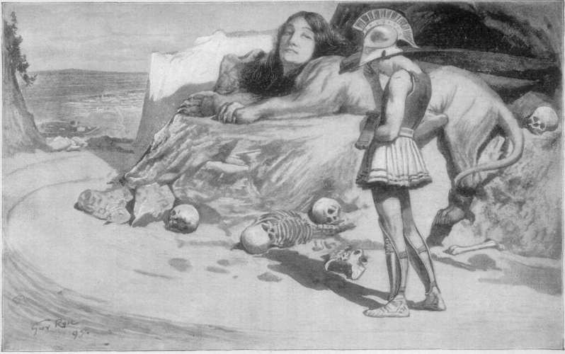 After a few moments' deep thought, &OElig;dipus answered.