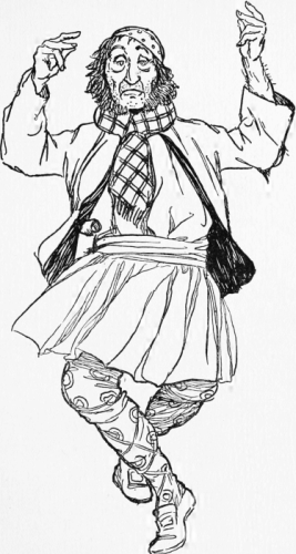 "Ere The Sun Went
Down Full Many A Hornpipe Had Been Danced ... By The
Uncouth Though Agile William."