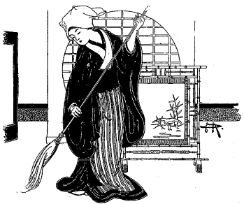 Chrysanth�me faisait tout l'ouvrage de la maison