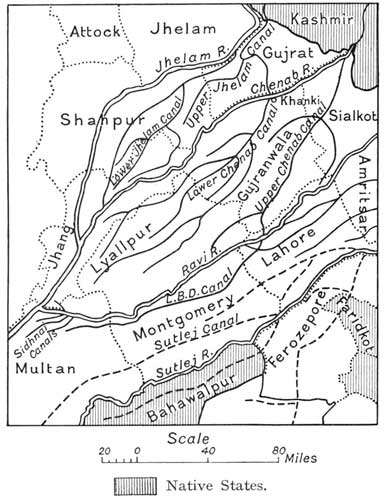Fig. 46. Map&mdash;Canals.