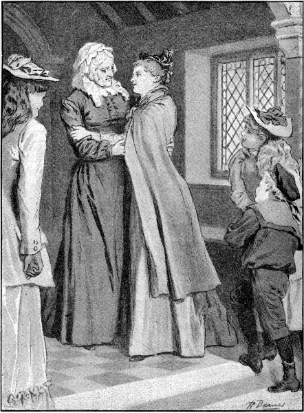 'It is so good of you, meeting me like this,' the younger
woman whispered, as she threw her arms round her old friend.