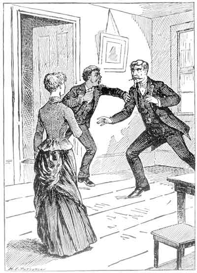 "Don't try that, sir!"
cried Henry, in high wrath.&mdash;page 375.