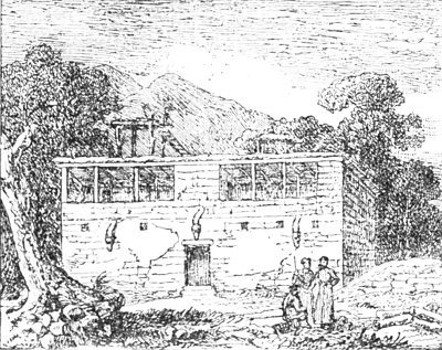 Fig. 40.&mdash;House in Kurdistan; from Layard.