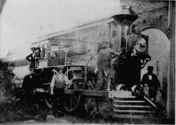 Figure 15.&mdash;The "Neptune," built for the Boston and Worcester in 1847 by Hinkley and Drury.