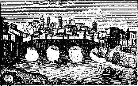PONTE SISTO

From a print of the last century