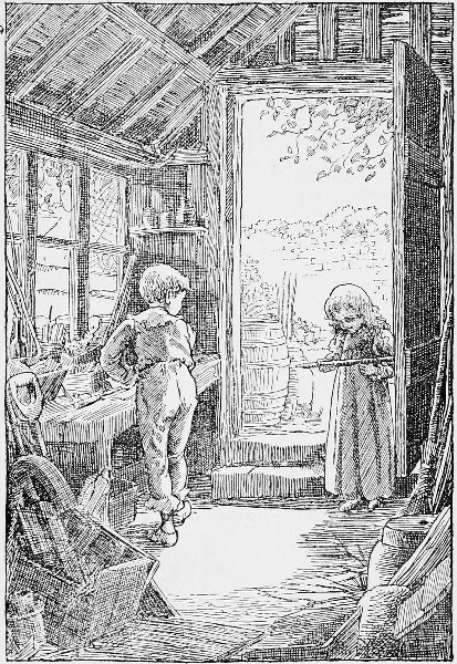 Hither Ellen accompanied him to see the wickets
completed.&mdash;Page 186.