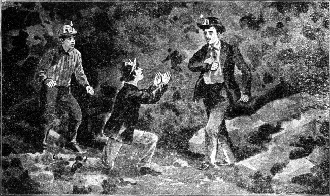 "Please don't drag me off," Skip said, piteously. "I'll
never hurt you or anybody else again."