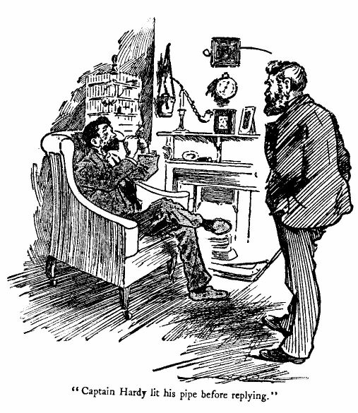 &lsquo;captain Hardy Lit his Pipe Before Replying.&rsquo; 