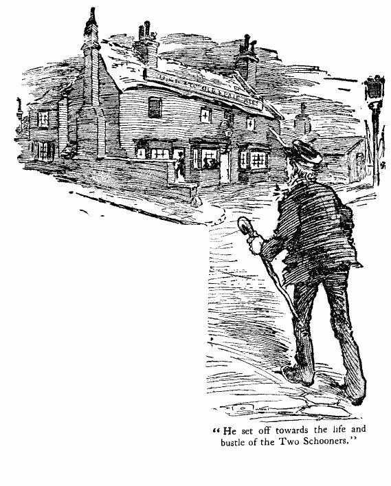 &lsquo;he Set off Towards the Life and Bustle of The Two Schooners.&rsquo; 