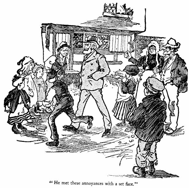 &lsquo;he Met These Annoyances With a Set Face.&rsquo; 