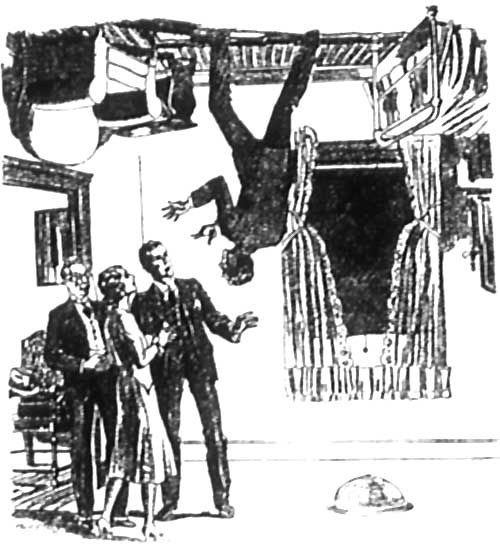 "Wonderful! The World's Unparalleled Upside-Down
Man!"