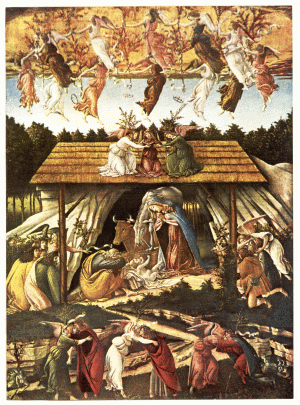 PLATE IV.&mdash;SANDRO BOTTICELLI

THE NATIVITY

National Gallery, London